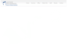 Tablet Screenshot of drmatthhi.com